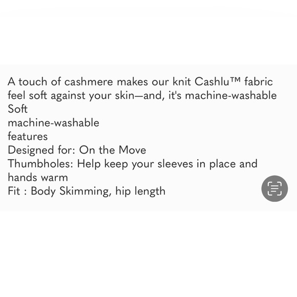 Lululemon Time To Restore Slim fit Hip length Cashmere blend Sweater Sz 2 Black - Picture 10 of 12